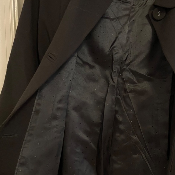 LK Bennett Black Belted Blazer US 6 UK 10 - Picture 6 of 7